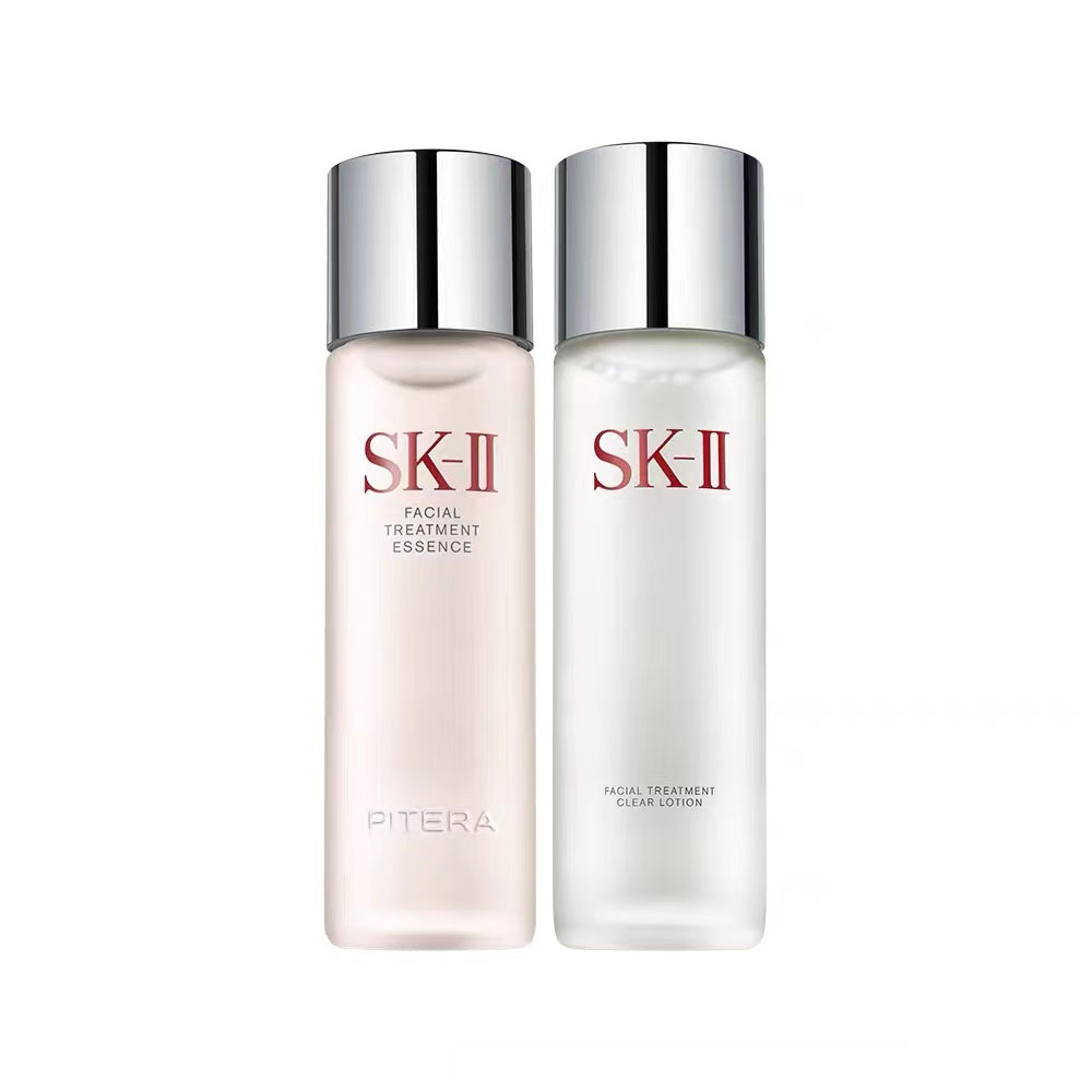 SK-II 神仙水精华露230ml+清莹露套装230ml新版