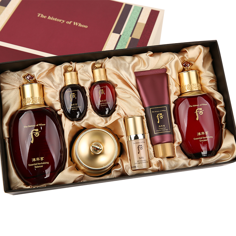 后津率享水乳面霜套盒