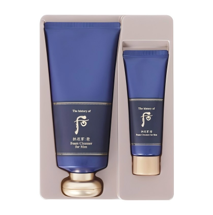 后拱辰享君男士洗面奶套 180ml+40ml