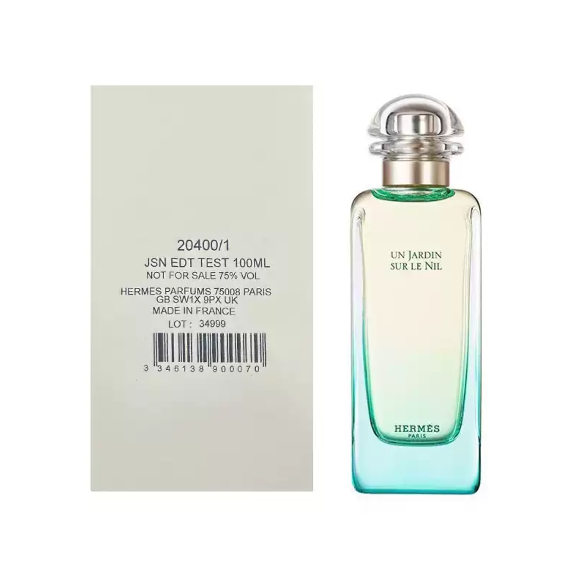 HERMÈS爱马仕尼罗河花园淡香水100ml 简装