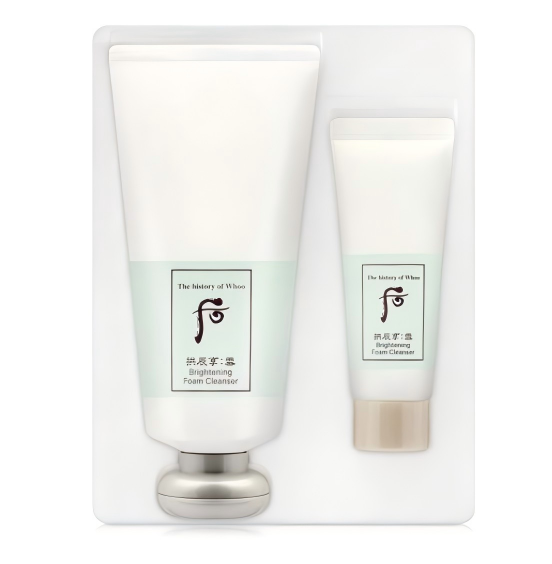 后雪玉凝美白洁面套180ml+40ml